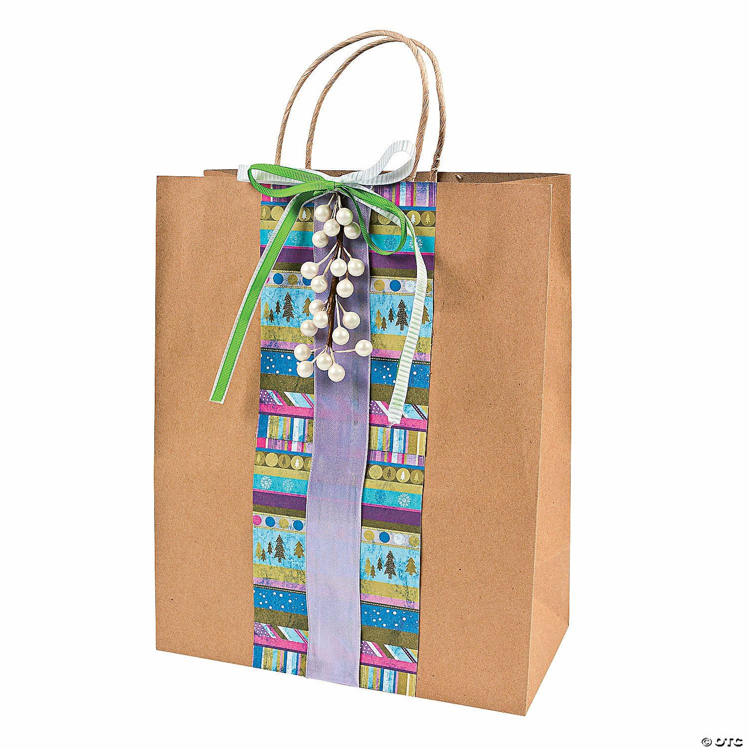 Discount β 10 1/2" x 5 1/4" x 13" Large Brown Kraft Paper Gift Bags - 12 Pc. π₯° - Image 3