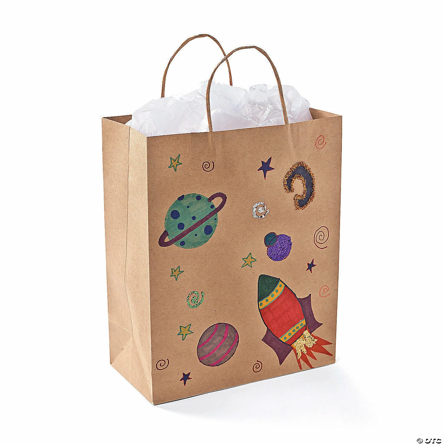 Discount β 10 1/2" x 5 1/4" x 13" Large Brown Kraft Paper Gift Bags - 12 Pc. π₯° - Image 4