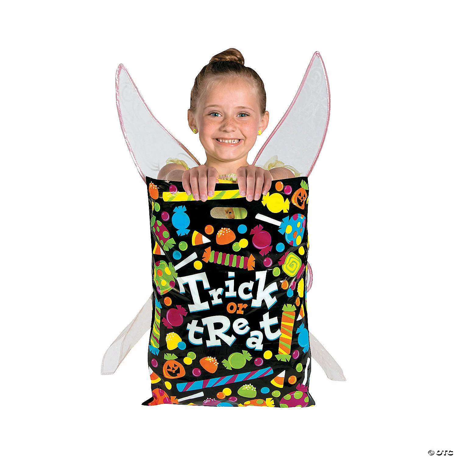 Best deal ✨ 12 1/2" x 17" Bulk Large Sweet 💀 Halloween Trick-Or-Treat Plastic Goody Bags - 50 Pc. 🎉 - Image 3