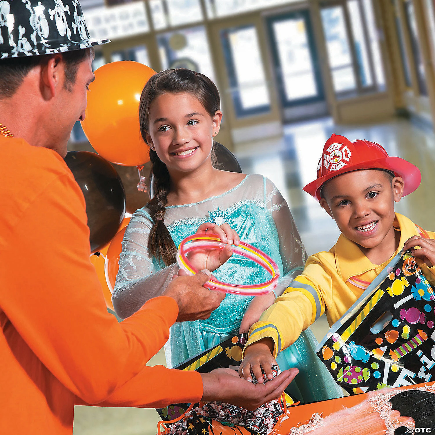 Best deal ✨ 12 1/2" x 17" Bulk Large Sweet 💀 Halloween Trick-Or-Treat Plastic Goody Bags - 50 Pc. 🎉 - Image 5