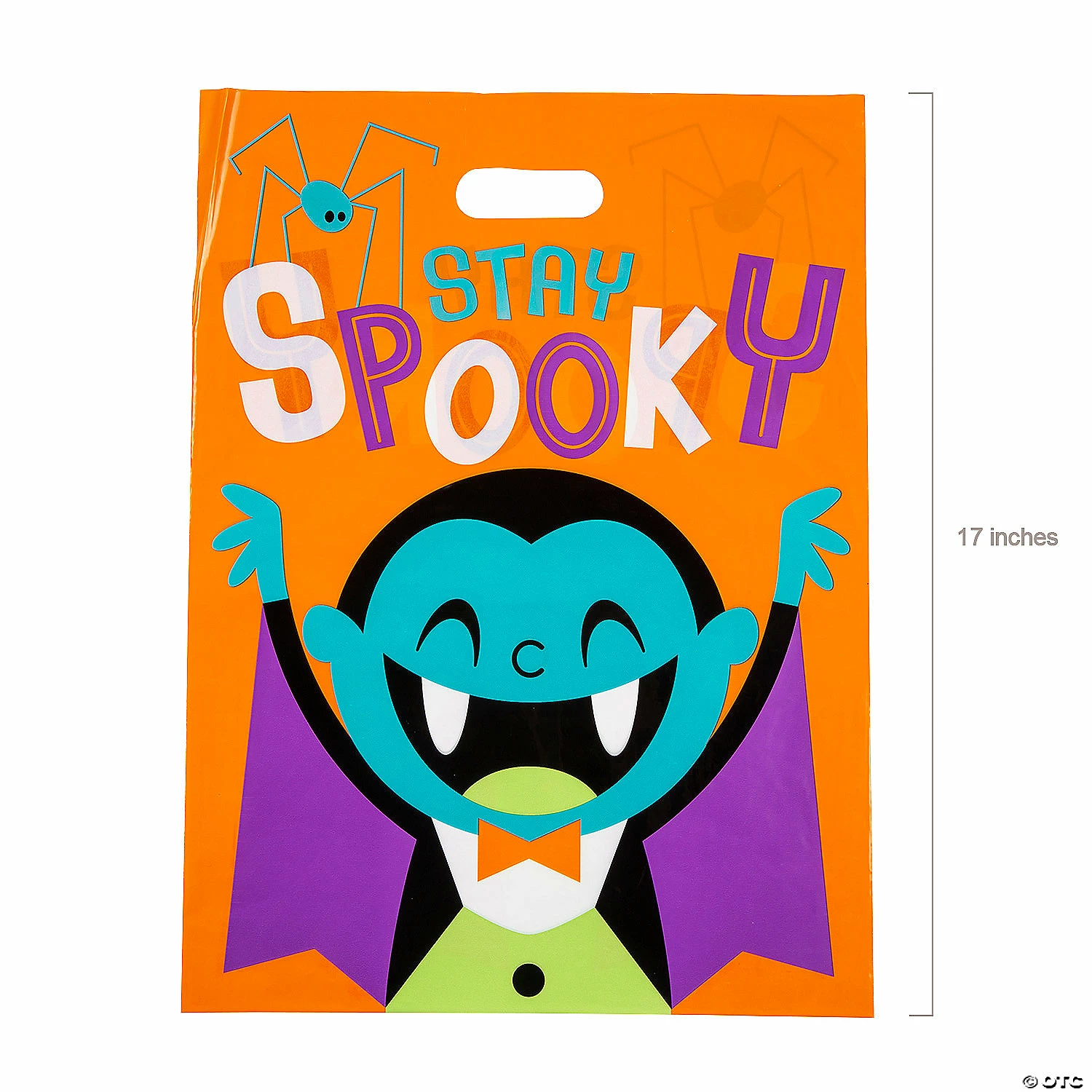 Best Pirce ๐ 12-1/2" x 17" Goofy Ghouls Plastic Trick-or-Treat Bags - 50 Pc. โญ - Image 2