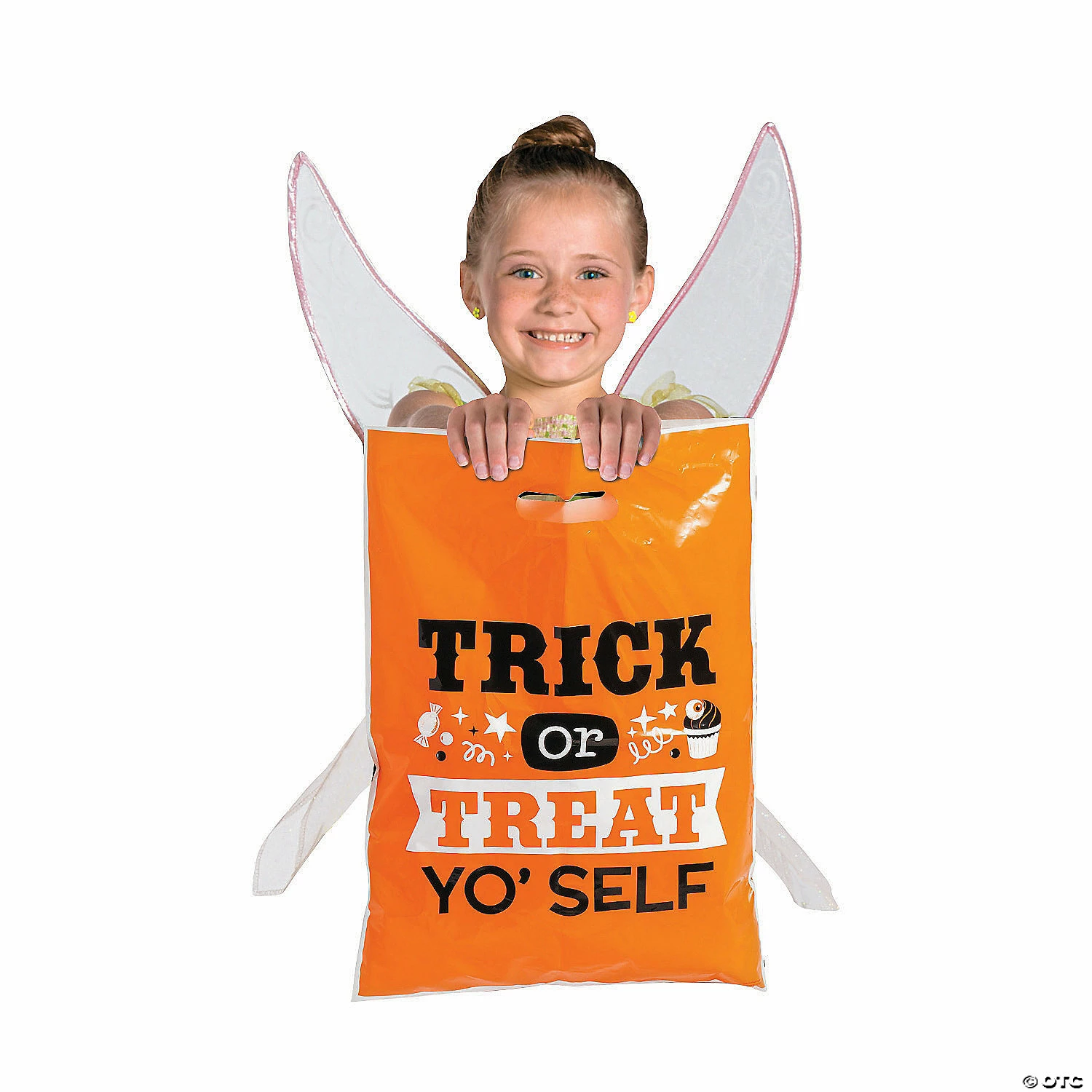 Best Pirce 🌟 12-1/2" x 17" 🧛 Halloween Funny Sayings Trick-or-Treat Plastic Goody Bags - 50 Pc. 💯 - Image 4