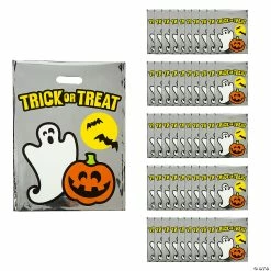 Best reviews of ⌛ 12 1/2" x 17" Plastic Reflective 🧛 Halloween Goody Bags - 50 Pc. 👍
