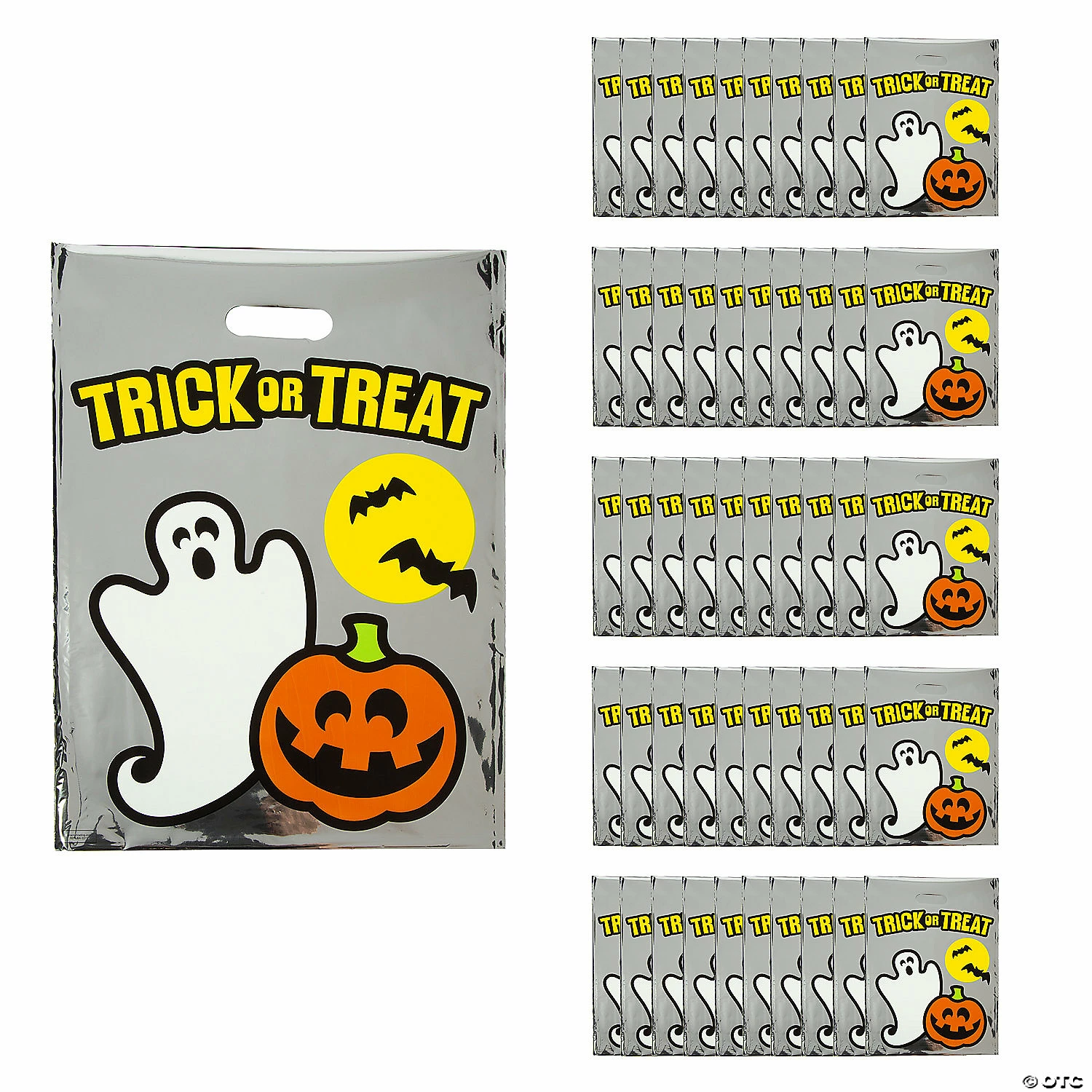 Best reviews of β 12 1/2" x 17" Plastic Reflective π§ Halloween Goody Bags - 50 Pc. π