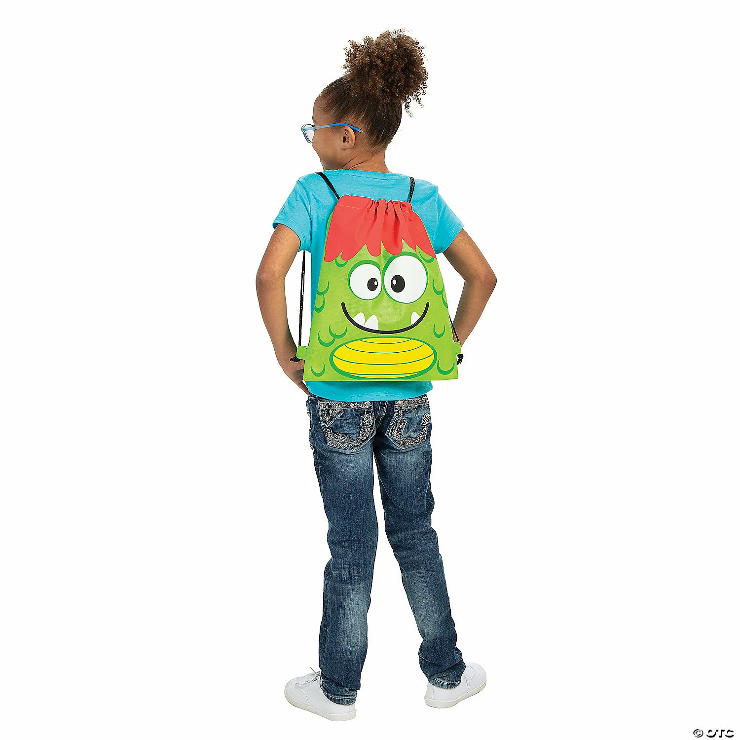 Outlet 🔥 12" x 15" Medium Nonwoven Silly Monster Drawstring Bags - 12 Pc. 🥰 - Image 4
