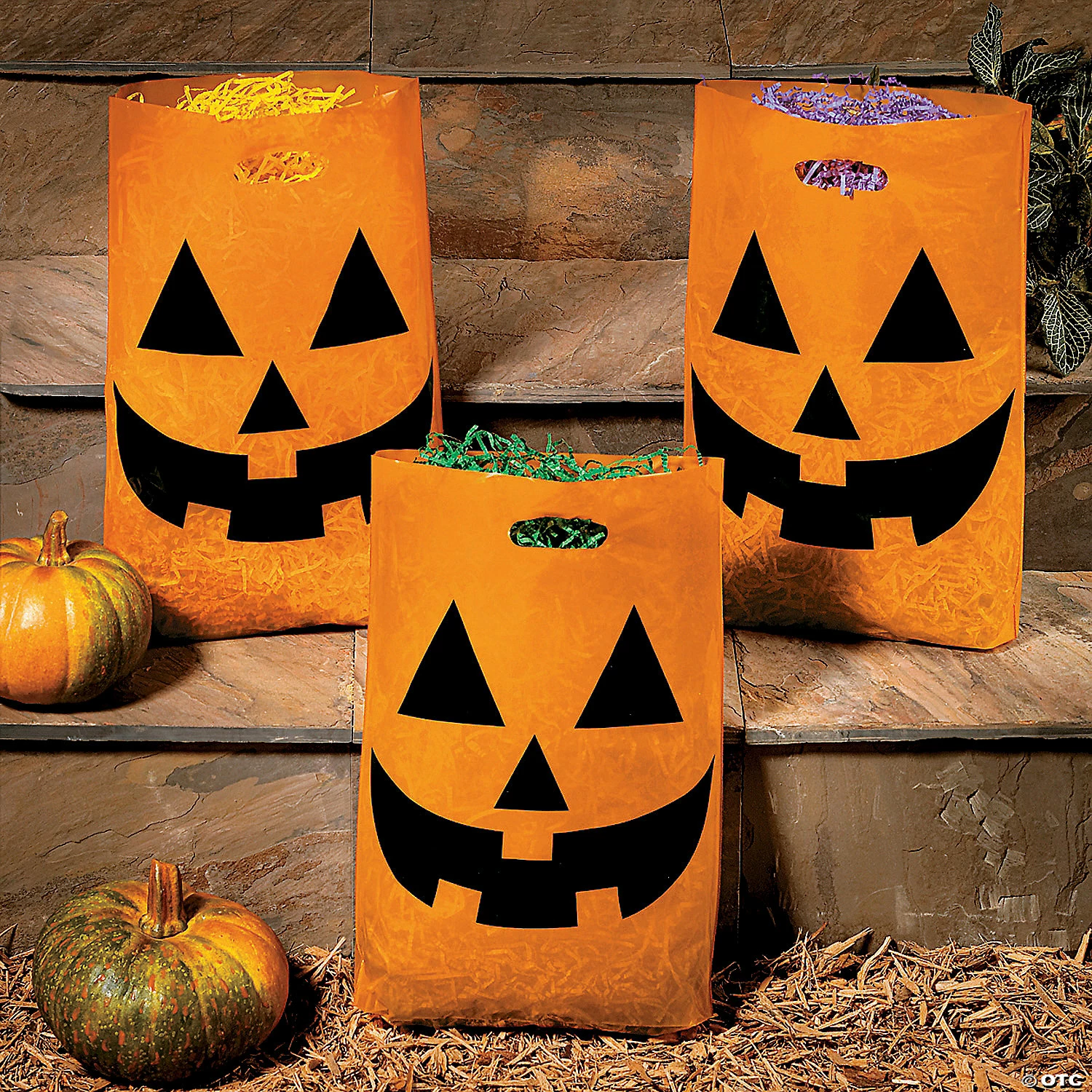 Top 10 ๐ 12" x 17" Bulk Large Jack-Oโ-Lantern ๐ง Halloween Plastic Goody Bags - 50 Pc. ๐คฉ - Image 3
