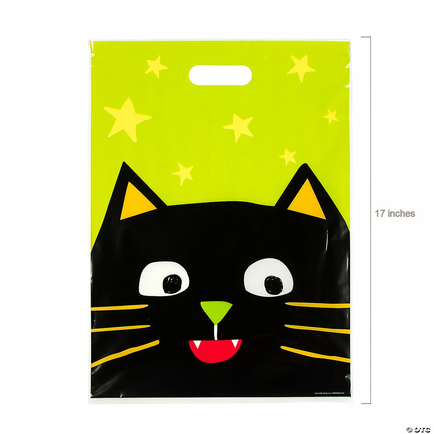 New โญ 12" x 17" Large Plastic Ghoul Gang Goody Bags - 50 Pc. โ๏ธ - Image 2