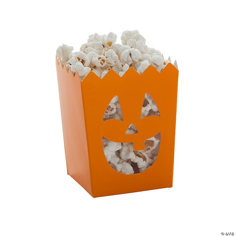 Best Pirce ๐ Halloween Popcorn Boxes with Cellophane Windows - 12 Pc. ๐คฉ - Image 2