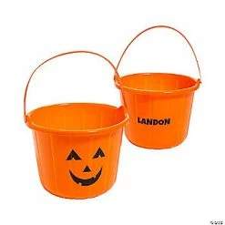 Cheapest 👏 Personalized Jack-O’-Lantern Trick-or-Treat Bucket 🛒
