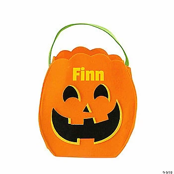 Best reviews of ๐ Personalized Felt Jack-Oโ-Lantern Trick-or-Treat Basket ๐