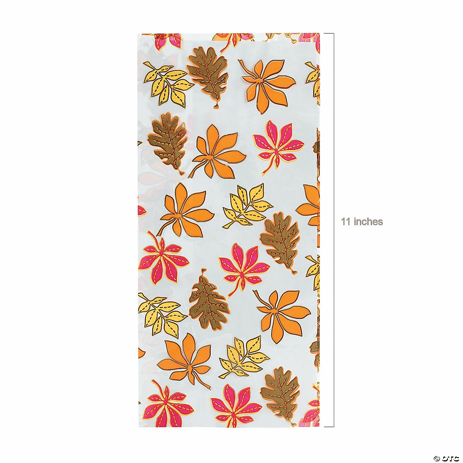 Top 10 ๐ 5 1/2" x 11" Fall Leaf Cellophane Bags - 12 Pc. ๐งจ - Image 2