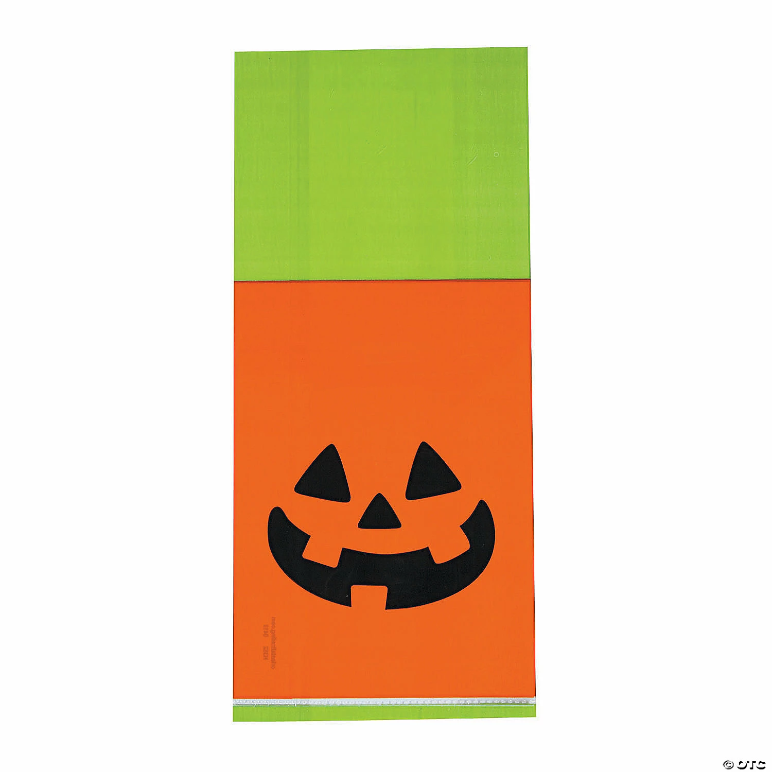 Budget ๐ 5" x 11 1/2" Bulk ๐ Halloween Jack-Oโ-Lantern Cellophane Bags - 50 Pc. โจ - Image 2