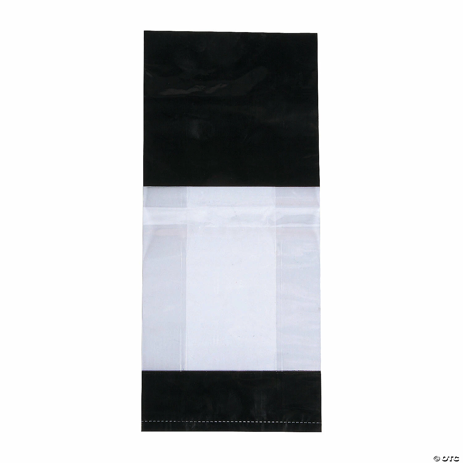 Best Sale 🤩 5" x 2 1/2" x 11" Medium Metallic Banded Cellophane Bags - 12 Pc. 🔥 - Image 3