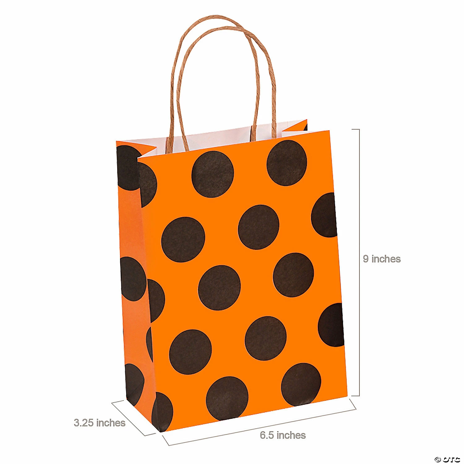 Cheapest ๐ฅ 6 1/2" x 4" Medium ๐ Halloween Pattern Kraft Paper Gift Bags - 12 Pc. ๐ - Image 2