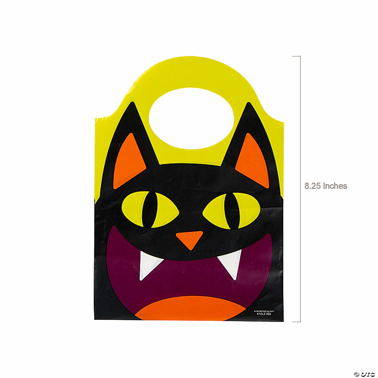 Best deal โค๏ธ 6 1/4" x 8 1/4" Plastic Friendly Monster ๐ง Halloween Goody Bags - 50 Pc. ๐ - Image 2
