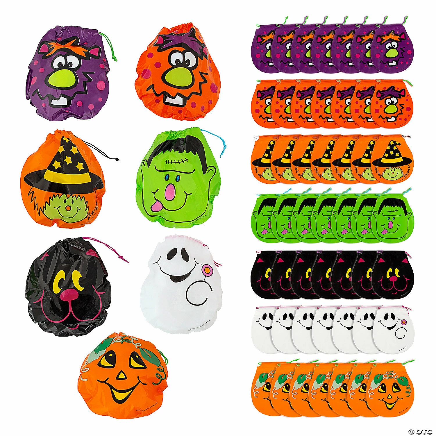 Deals ๐ฏ 7 1/4" x 8 1/2" ๐ Halloween Drawstring Goody Bags - 72 Pc. ๐ฏ