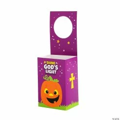 Flash Sale ๐ Christian Pumpkin Door Hanger Treat Boxes - 12 Pc. ๐