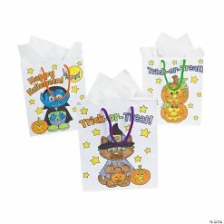 Best Pirce ๐ Color Your Own Medium ๐ฆ Halloween Gift Bags - 12 Pc. โจ