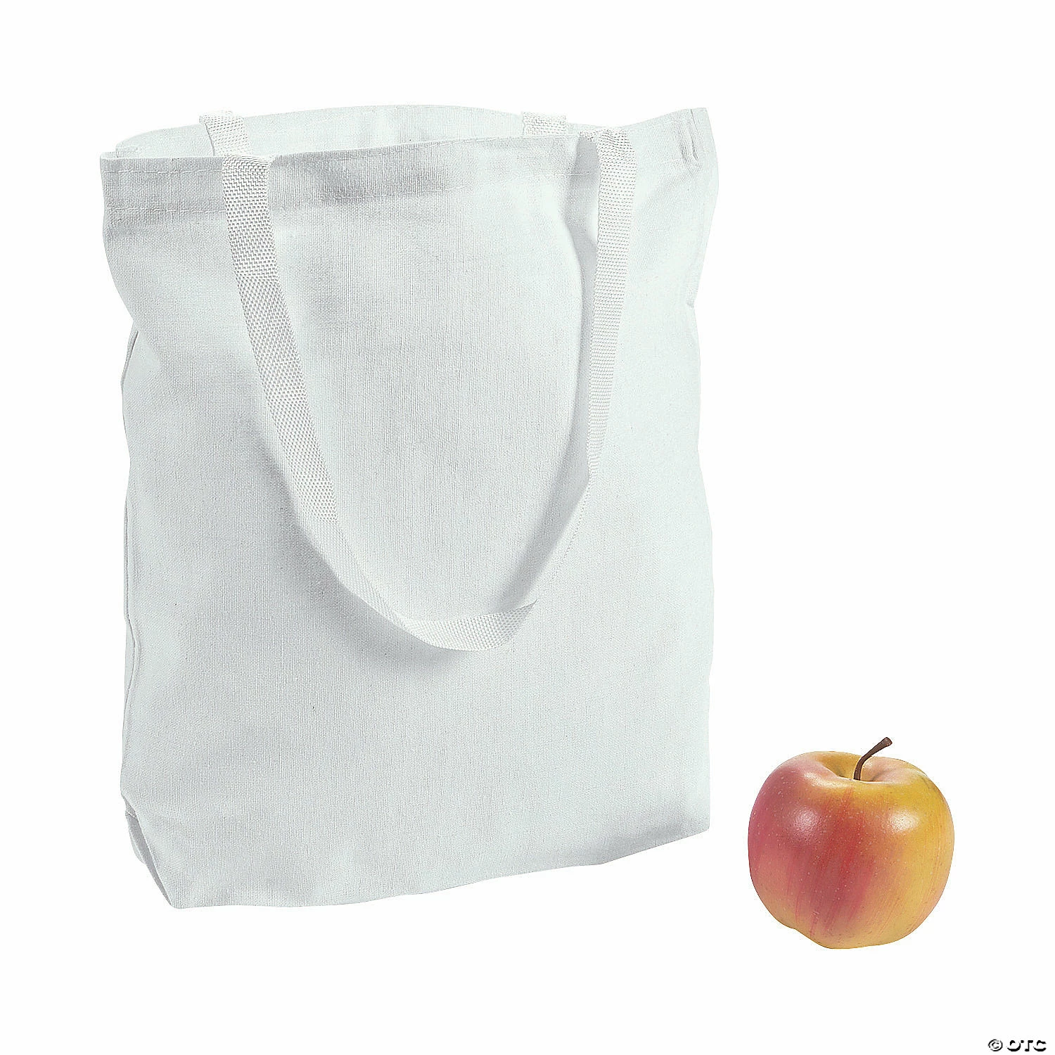 Deals ๐ DIY Large White Canvas Tote Bags - 6 Pc. ๐