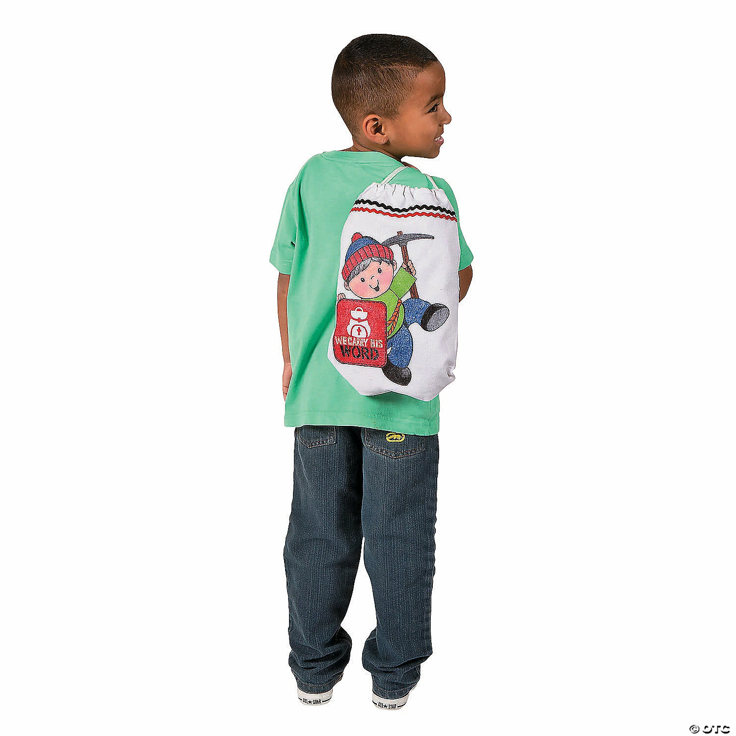 Best Pirce 😀 DIY Medium White Canvas Drawstring Bags - 48 Pc. 🌟 - Image 5