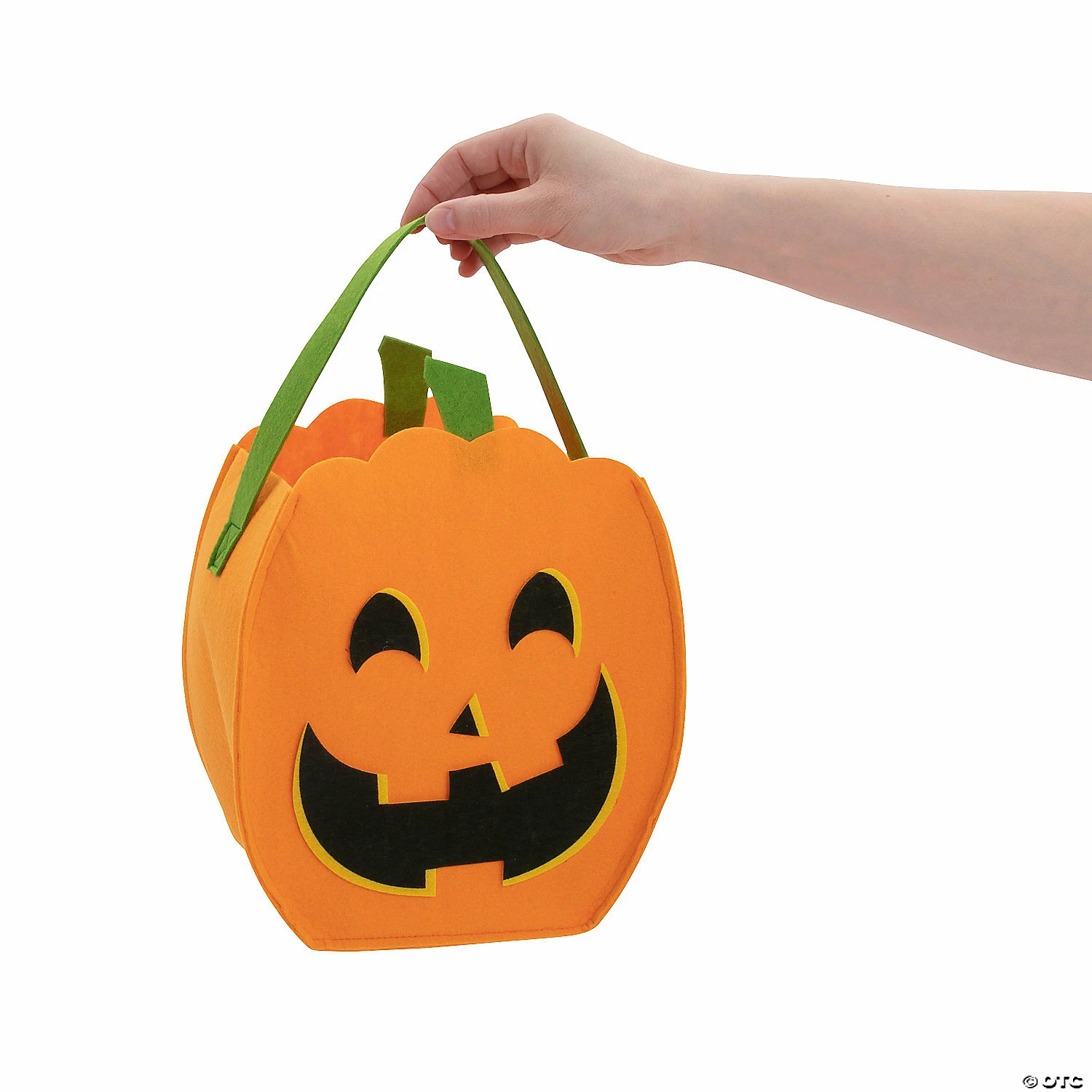 New ๐ Felt Jack-Oโ-Lantern Trick-or-Treat Basket ๐ - Image 2