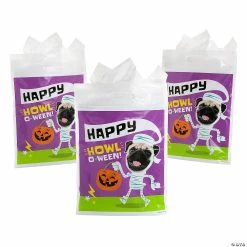 Cheapest 🥰 Funny Animal 🎃 Halloween Resealable Treat Bags - 50 Pc. 😍