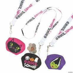 Cheapest 🤩 Ghouls Squad Breakaway Lanyards & Coin Purses - 6 Pc. 🎁