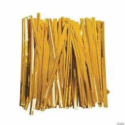 Hot Sale 🥰 Gold Metallic Twist Ties - 600 Pc. 😍