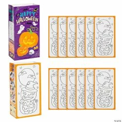 Hot Sale โญ Halloween Activity Treat Bags - 12 Pc. ๐
