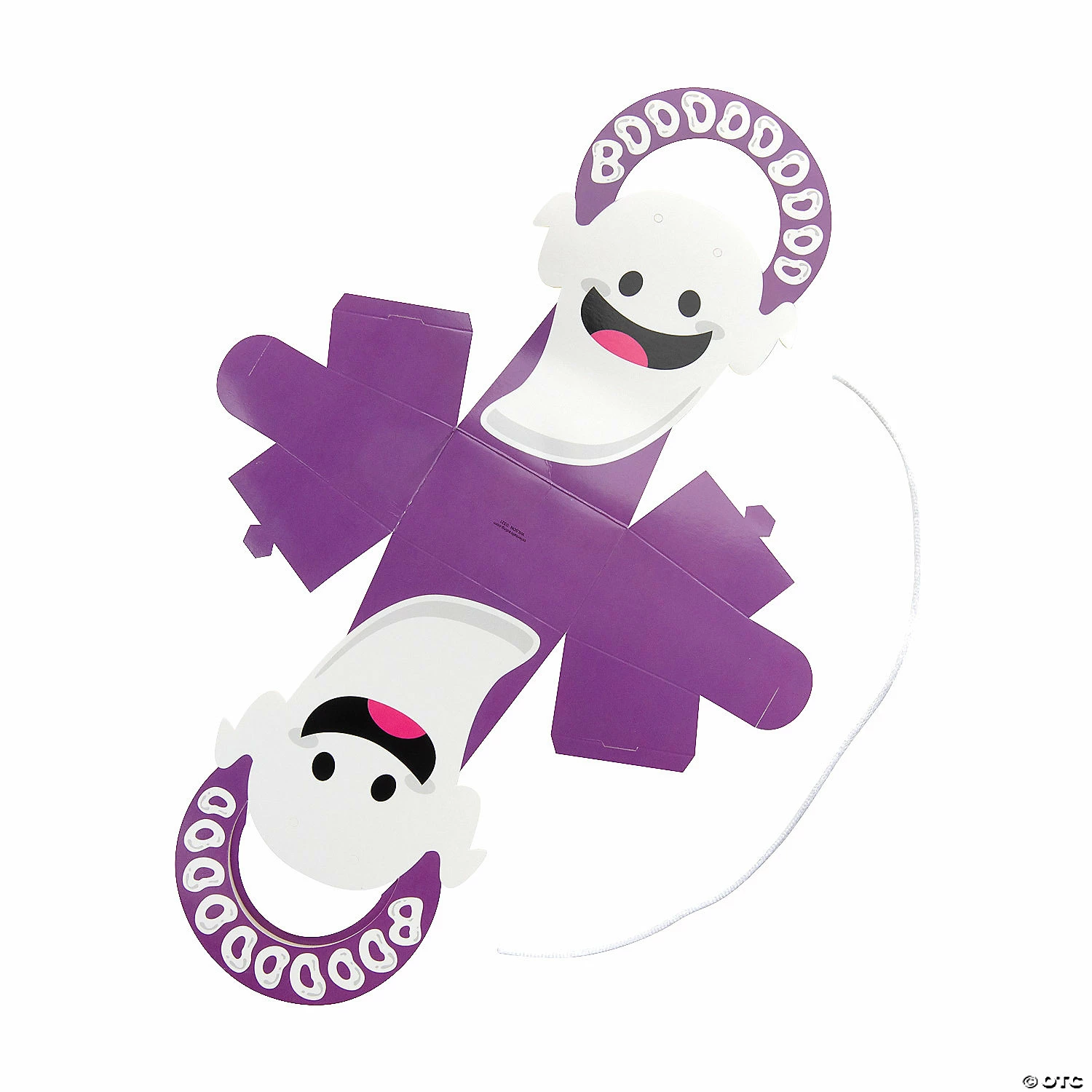 Best Sale 𧨠Halloween Ghost Treat Boxes with Handle - 12 Pc. βοΈ - Image 3