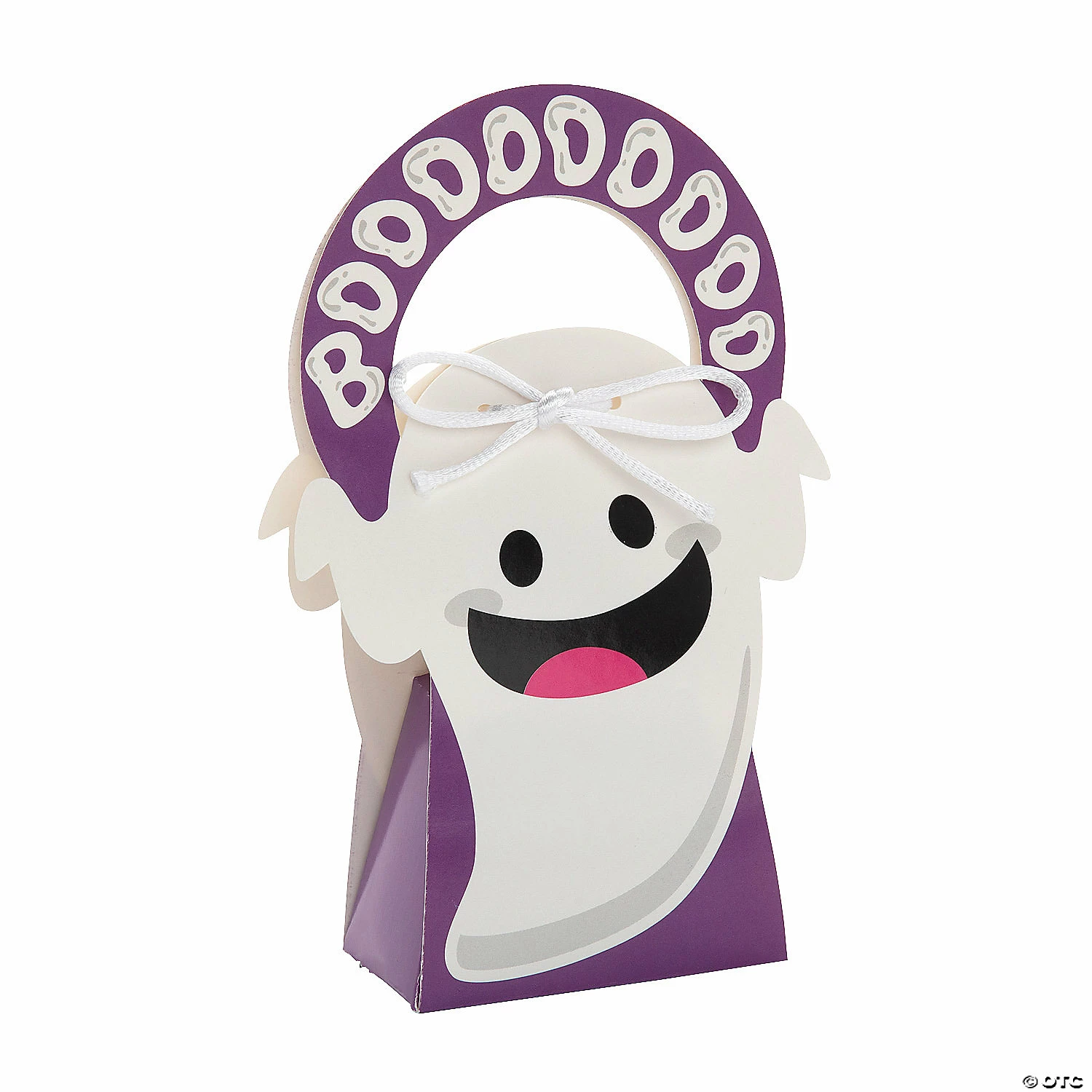 Best Sale 𧨠Halloween Ghost Treat Boxes with Handle - 12 Pc. βοΈ