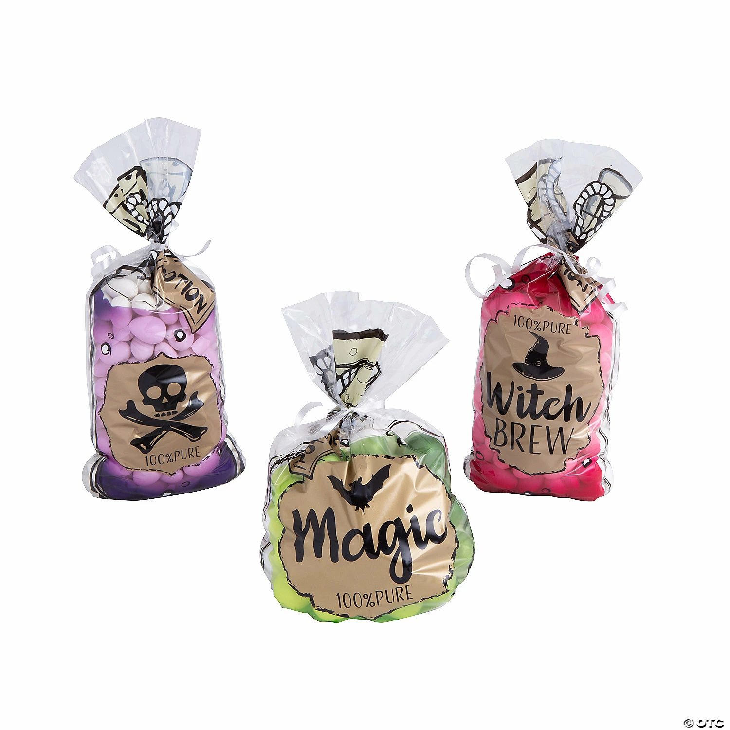 Buy ๐ Halloween Potion Bottle Cellophane Bags - 36 Pc. ๐คฉ