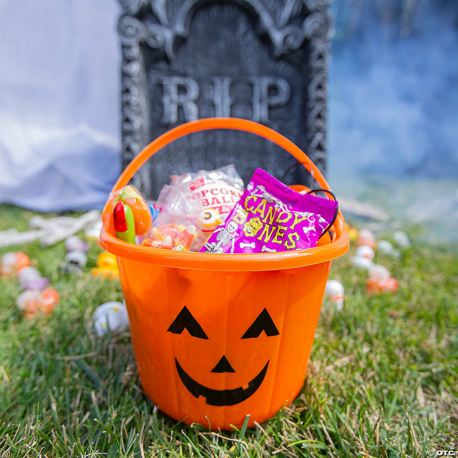 Cheap ๐ Jack-Oโ-Lantern Trick-Or-Treat Buckets - 12 Pc. โ๏ธ - Image 2