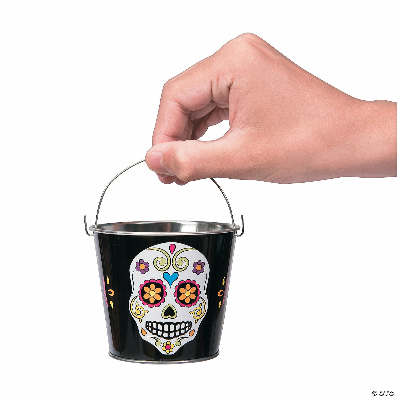 Best deal 👏 Mini Neon Day of the Dead Pails - 12 Pc. 🔔 - Image 2