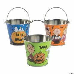 Outlet ๐ Mini Peanutsยฎ ๐ฆ Halloween Favor Pails - 12 Pc. ๐คฉ