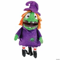New ๐คฉ Northlight 23" Purple and Green Witch Unisex Child Trick or Treat ๐ Halloween Bag Costume Accessory ๐งจ