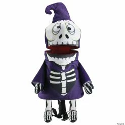Best Sale โ๏ธ Northlight 24" Purple and Black Skeleton Unisex Child ๐ Halloween Trick or Treat Bag Costume Accessory - One Size ๐คฉ