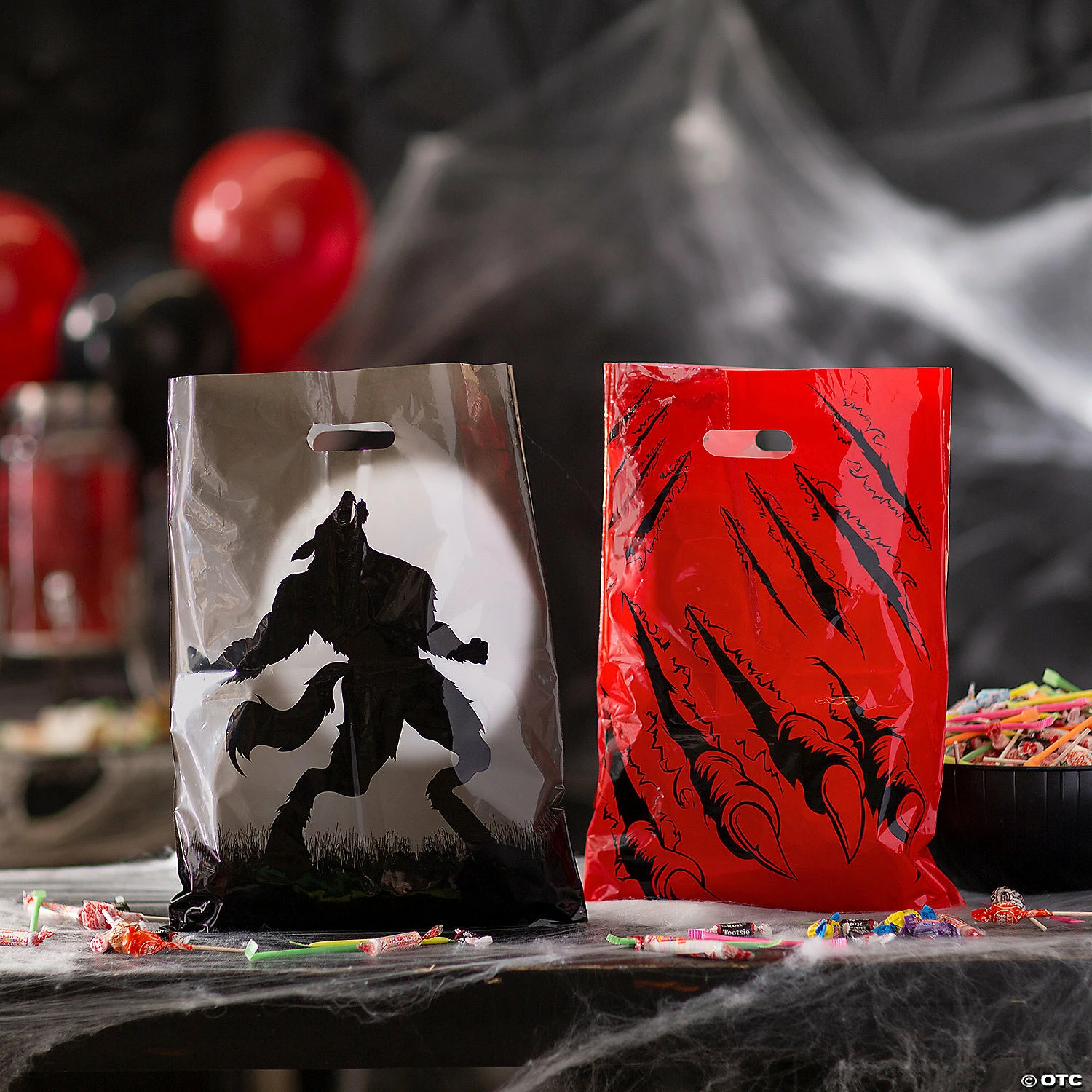 Discount π Werewolf Slash Trick-or-Treat Goody Bags - 50 Pc. π - Image 2